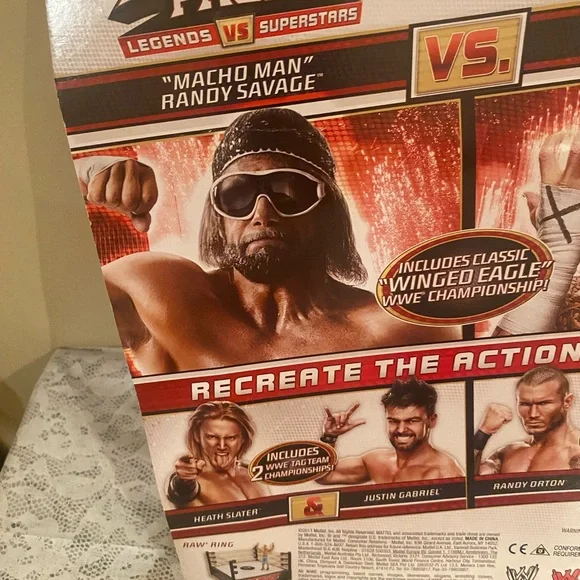 WWE Mattel Wrestling Figure 2 Pack Macho Man Randy Savage & CM Punk - Picture 9 of 10